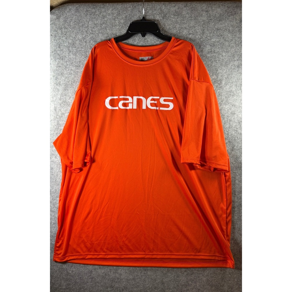 A4 Mens Canes Graphic Performance T-Shirt Orange 3XL Athletic Short Sleeve Top‎